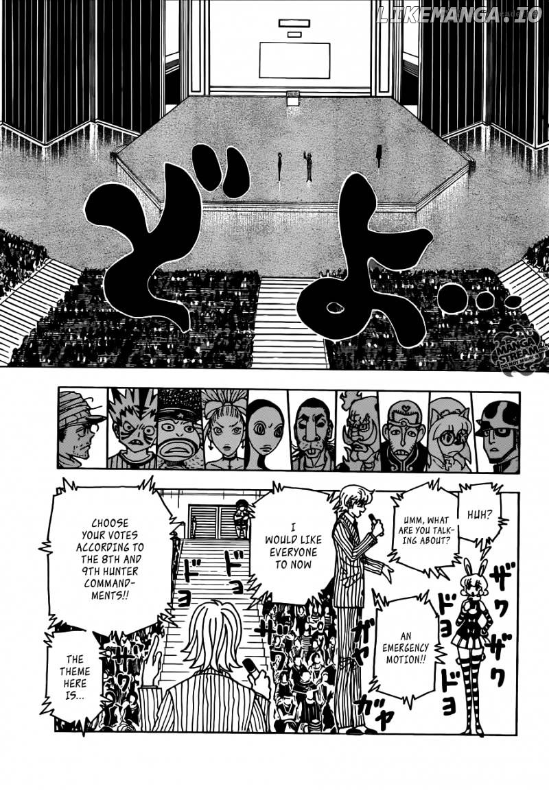 Hunter x Hunter, Chapter 334 image 04